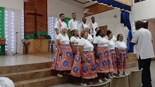 Thumbnail: VGK Church choir doing The Lord is in his Holy temple conducted by G Phiri