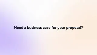 Thumbnail: Create a business case in 30 seconds with GetAccept AI