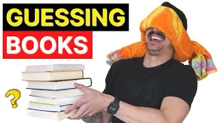 Thumbnail: Trying To Guess Books Blindfolded (wrong answers must be given away)