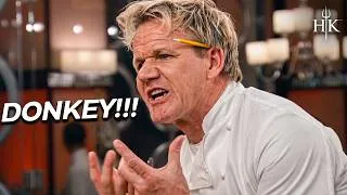 Thumbnail: Gordon Ramsay Calls Chef a Donkey After Terrible Mistake | Hell's Kitchen USA