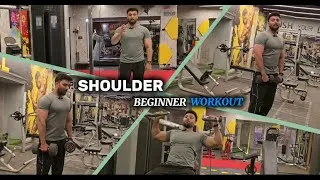 Thumbnail: SHOULDER WORKOUT FOR BEGINNERS|STEP BY STEP#beginnerworkout #viral #shoulderworkout #trending #vlog 
