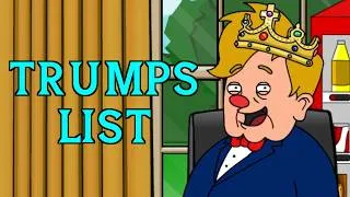 Thumbnail: Trumps List. Donald Trump's To Do List!!!