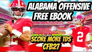 Thumbnail: FREE ALABAMA OFFENSIVE EBOOK College Football 27!