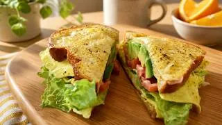 Thumbnail: The Best Avocado Egg Sandwich in 5 Minutes!