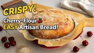 Thumbnail: Homemade Cherry Bread with a Crackly Crust | Cast Iron Baking