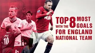Thumbnail: Top 8 players with the most goals for England national team