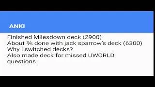 Thumbnail: MCAT STUDY UPDATE   WHAT I USED TO STUDY