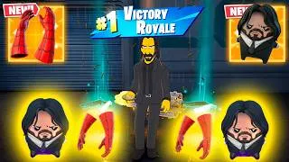 Thumbnail: JOHN WICK (THE SIMPSONS) vs NEW MYTHIC'S CHALLENGE (NEW!! Fortnite Chapter 7 Season 3)