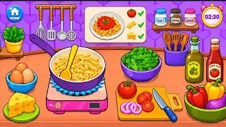 Thumbnail: Kitchen Set DIY Cooking Game🍝- Best Satisfying PASTA Cooking Gameplay NEW Game Part5😱😱😱