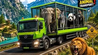 Thumbnail: Zoo Animal Cargo Truck Driver - Dangerous Animal Transport Game 3D | Android Gameplay #gadiwalagame