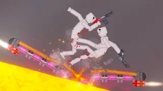 Thumbnail: People Fight Each Other (LAVA MAP) In People Playground