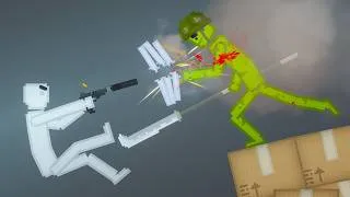 Thumbnail: Melon Humans Fight People in People Playground