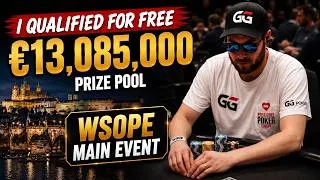 Thumbnail: I Qualified For FREE Into A €13,000,000 Poker Tournament