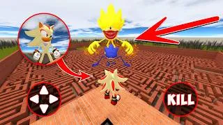 Thumbnail: ULTRA SHADOW vs SONIC TAPES vs ULTRA SONIC TAPES! 😱 GIANT MAZE BATTLE (GMod)