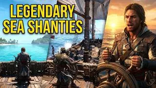 Thumbnail: Assassin's Creed: Black Flag Resynced - SEA SHANTIES Blackbeard, Renzo, Singapura, Bonnet