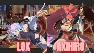Thumbnail: Guilty Gear Strive 5.2 LOX Lucy VS Akihiro Baiken High Level Gameplay