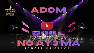 Thumbnail: Adom No Ay3 Ma performed by the Symphonials Ghana @ Echoes of Grace 2025 #viral #symphonials #music 