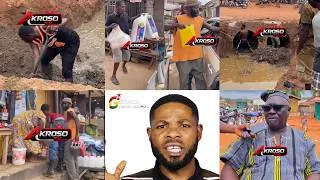 Thumbnail: Chief of Akyem Akroso Enforces Community Clean-Up, Seizes Goods From Non-Compliant Shop Owners