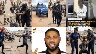 Thumbnail: Ghana Police arrest 19-Year-Old  After Alleged Machete Robbery on an Old age man in  Ashanti Region