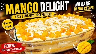 Thumbnail: Summer special Mango Dessert ❤️Arabian Bread Mango Pudding | Mango Delight by Farhana 