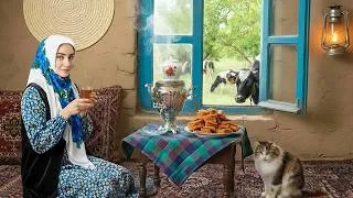 Thumbnail: Peshtezik, a Beloved Sesame Dessert from Northern Iran | Authentic Village Life