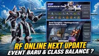 Thumbnail: EVENT & UPDATE BARU DI RF ONLINE NEXT ? CLASS BALANCE BANYAK YANG DI UP UNTUK PVE ? WAH BAGUS NIH
