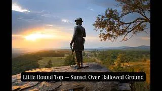 Thumbnail: Gettysburg Sunset — Relaxing Ambient Music for Sleep & Meditation | Gettysburg National Park