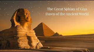 Thumbnail: Great Sphinx of Giza Sunrise — Relaxing Ambient Music for Sleep & Meditation | Ancient Egypt