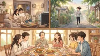 Thumbnail: Spend a Slow Weekend With Me 🌧️ Cozy Rainy Days, Riverside Picnic & Homemade Comfort Food #anime 