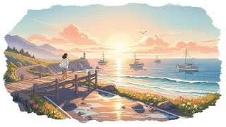 Thumbnail: Weekend Reset Routine ✨ Ghibli-Inspired Coastal Camper Journey