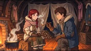 Thumbnail: Unforgettable Survival Inside an Abandoned Ship During a Brutal Snowstorm | Ghibli Survival Valley