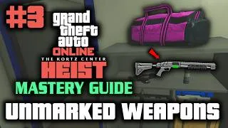 Thumbnail: GTA Online Kortz Center Heist Mastery Guide Part 3: Unmarked Weapons