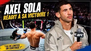 Thumbnail: UFC Paris – Axel Sola réagit après son énorme performance