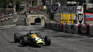 Thumbnail: Jim Clark in the Lotus 49 at Monaco 1968 - Assetto Corsa TV Cam