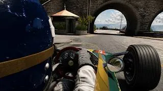Thumbnail: Jim Clark in the Lotus 49 at Monaco 1968 - Assetto Corsa Onboard Cam