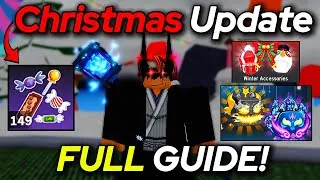 Thumbnail: COMPLETE Guide to Blox Fruits CHRISTMAS Event 2025 – CANDY, FREE FRUIT & SKINS