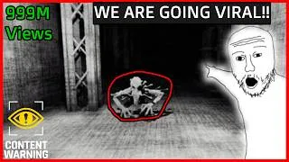 Thumbnail: We broke Content Warning trying to go VIRAL