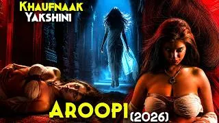 Thumbnail: Aroopi (2026) Explained In Hindi - 2026 Best MALAYALAM Horror | A Village Cursed By YAKSHINI Spirit
