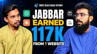 Thumbnail: How JABBAR Earned Rs 117,000 by Selling Website - SEO Success Story