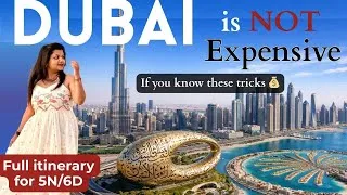 Thumbnail: Dubai Trip Cost | Dubai Itinerary | Dubai on Budget? Full Travel Guide + Money Saving Tips