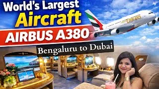 Thumbnail: Emirates A380 Review from India ✈️ Bangalore to Dubai Full Experience