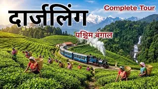 Thumbnail: Darjeeling Complete Travel Guide 2026 🇮🇳 | Toy Train, Ropeway, Tea Garden, Batasia Loop | Hindi