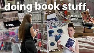 Thumbnail: doing book stuff AGAIN ⭐️ new kindle unboxing, bookish crafts, HUGE book haul & more!
