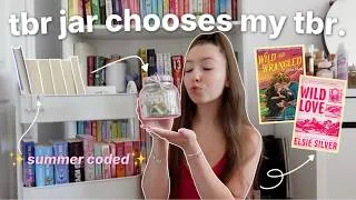 Thumbnail: TBR prompt jar chooses my june reads 🫙🍉✨📚 *my june tbr*
