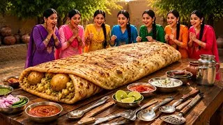 Thumbnail: Giant  Aalu the Paratha 😱