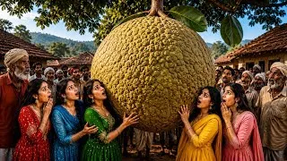 Thumbnail: पांच लड़कियों ने मिलकर बनाया कैथे की चटनी #villagelife 🌳🥣✨