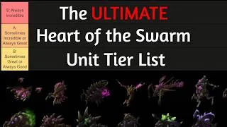 Thumbnail: The ULTIMATE Heart of the Swarm Unit Tier List