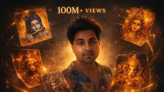 Thumbnail: These Viral Art Tricks Got Me 100M+ Views😳 (Krishna, Hanuman, Durga Magic Art) #viral #art #krishna
