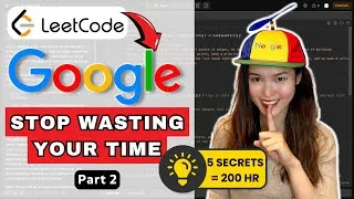 Thumbnail: How I cracked my Google interviews - Leetcode tips, 5 strategies for success  (Part 2)