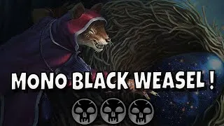Thumbnail: 💀💀💀 STEALING CARDS 💀💀💀| MONO BLACKWEASEL MTG ARENA | STANDARD | BLOOMBURROW